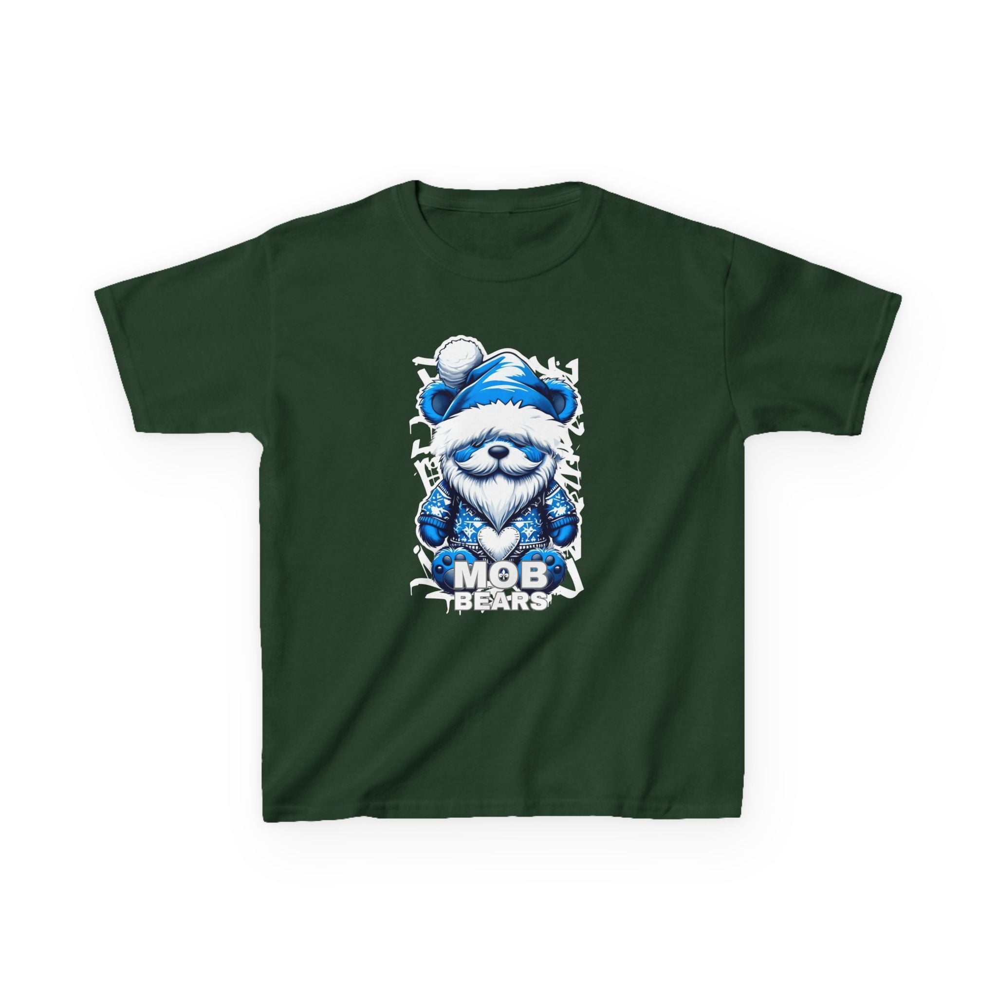 Christmas Gnome MOB Bears Kids Tee