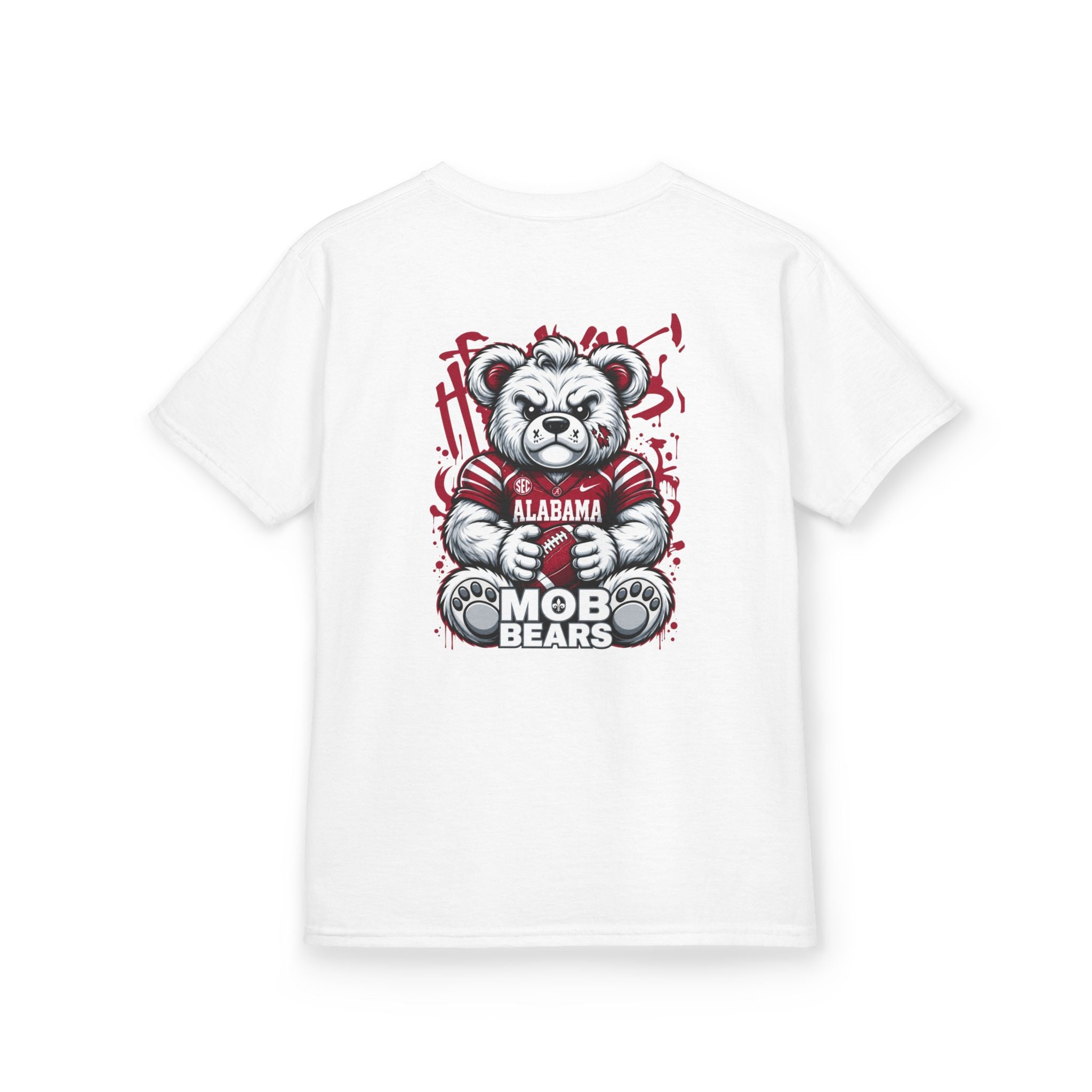 Bama MOB Bears Football Tee - Kids