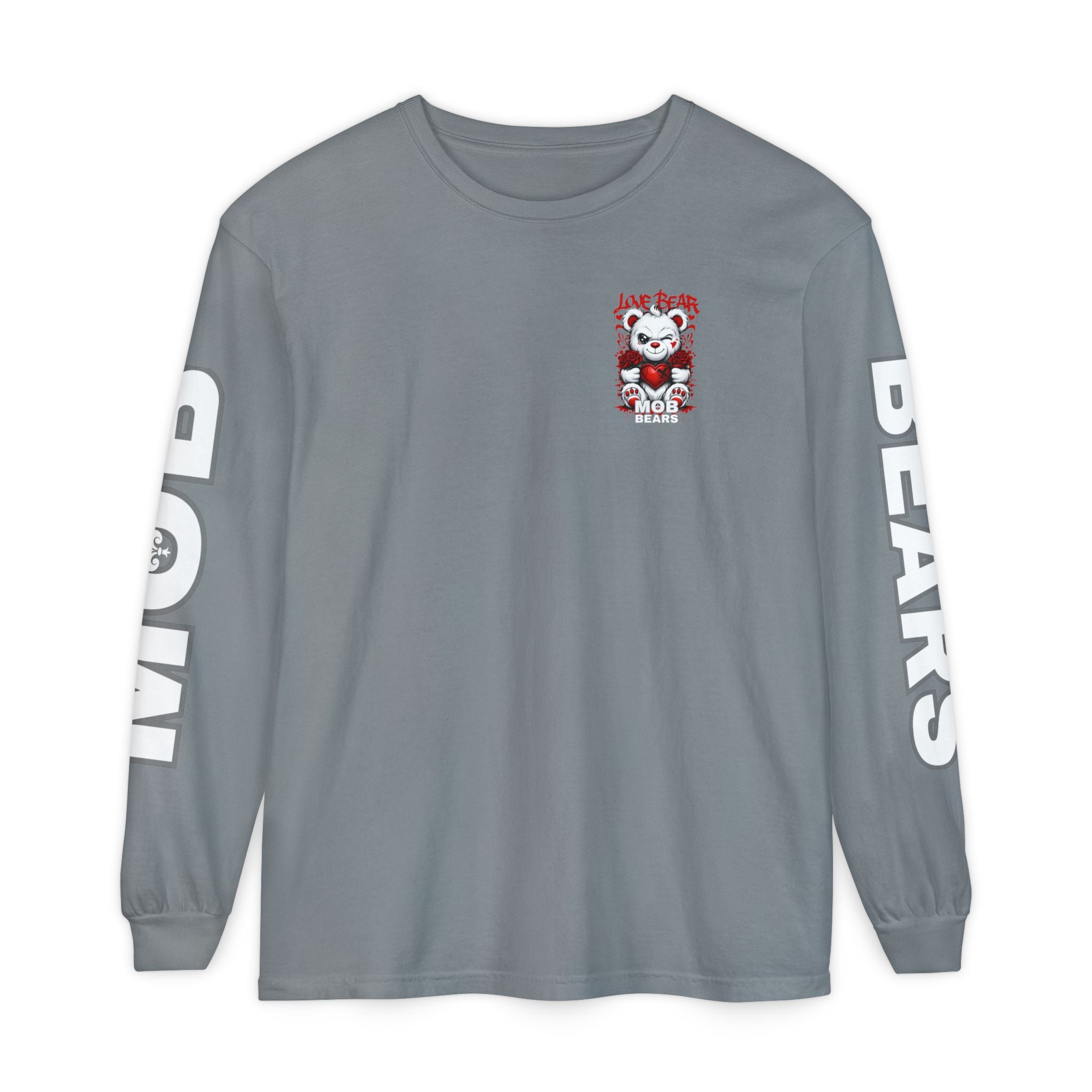 Casanova Love Bear Graphic Long Sleeve Tee