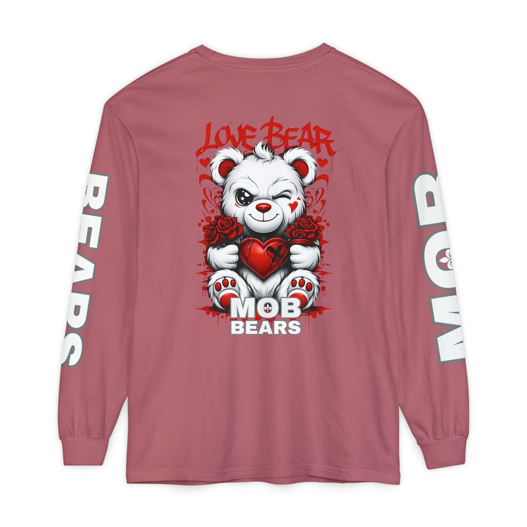 Casanova Love Bear Graphic Long Sleeve Tee