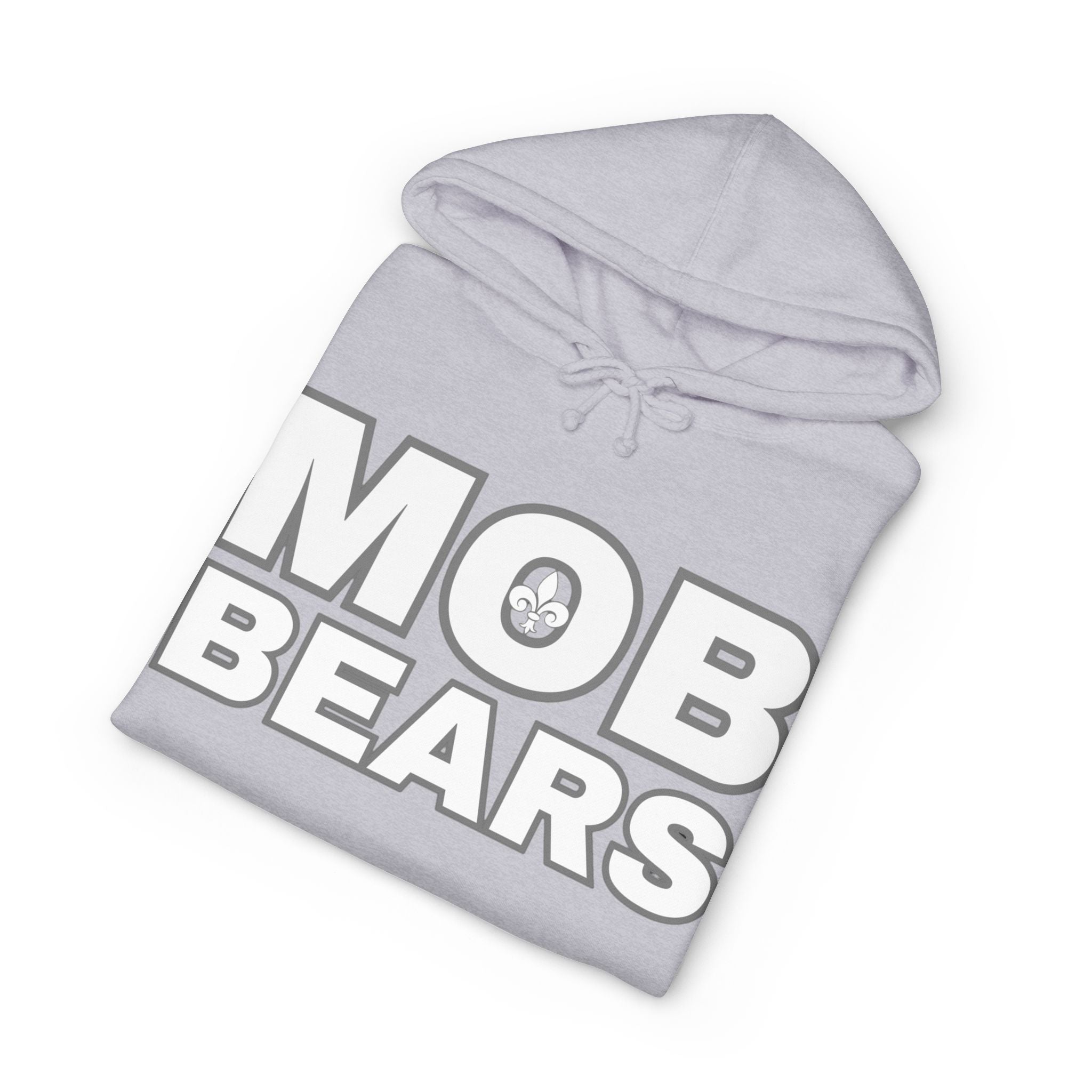 Mob Bears Hoodie — Retro Bold Logo Pullover
