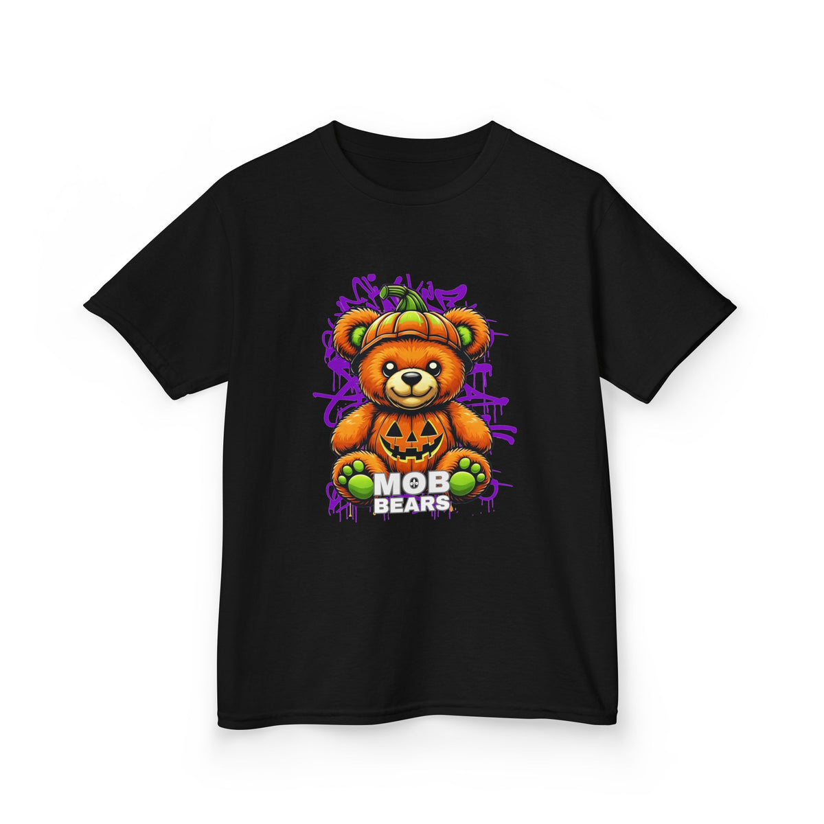 Pumpkin MOB Bears Graphic Tee