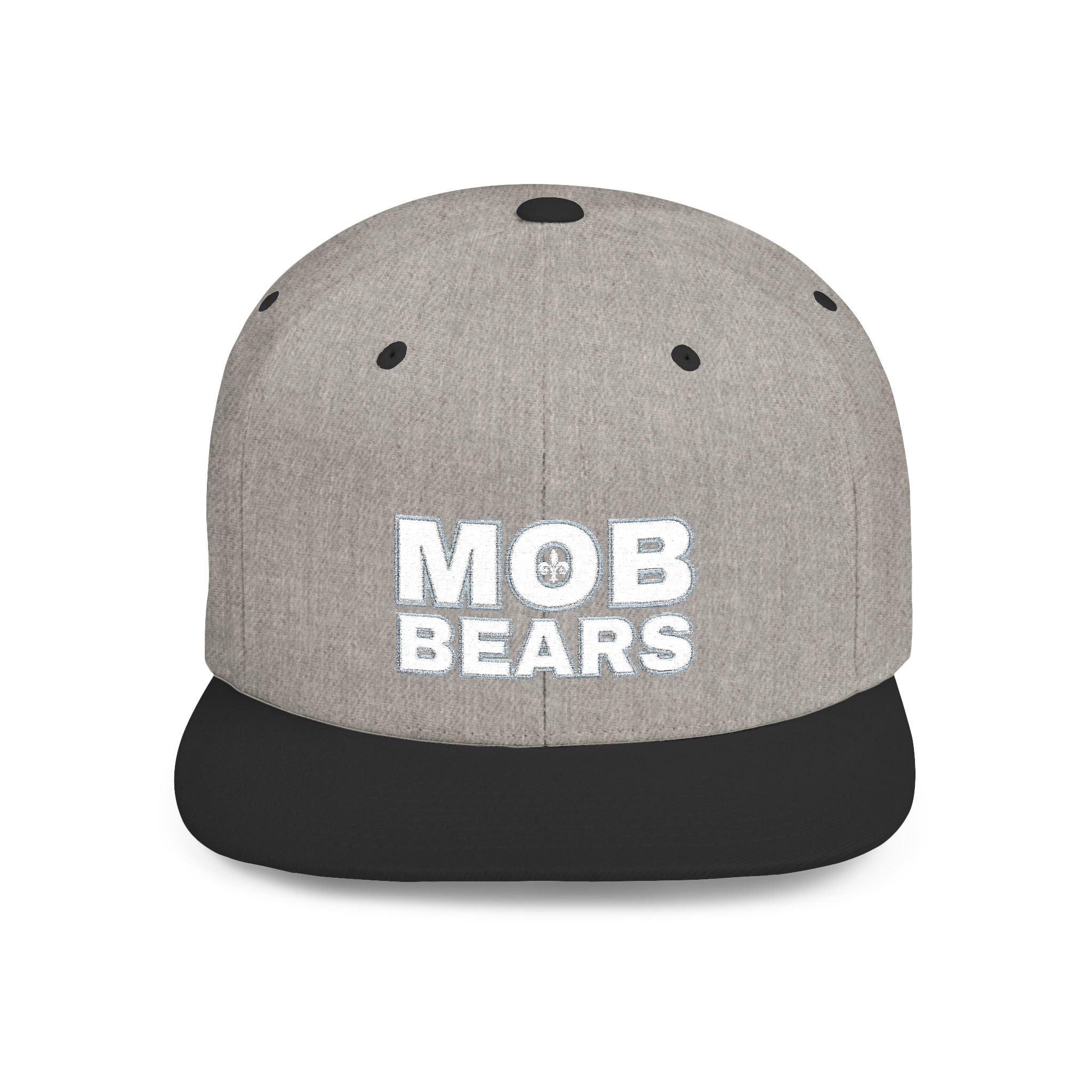 MOB Bears Flat Bill Snapback Hat