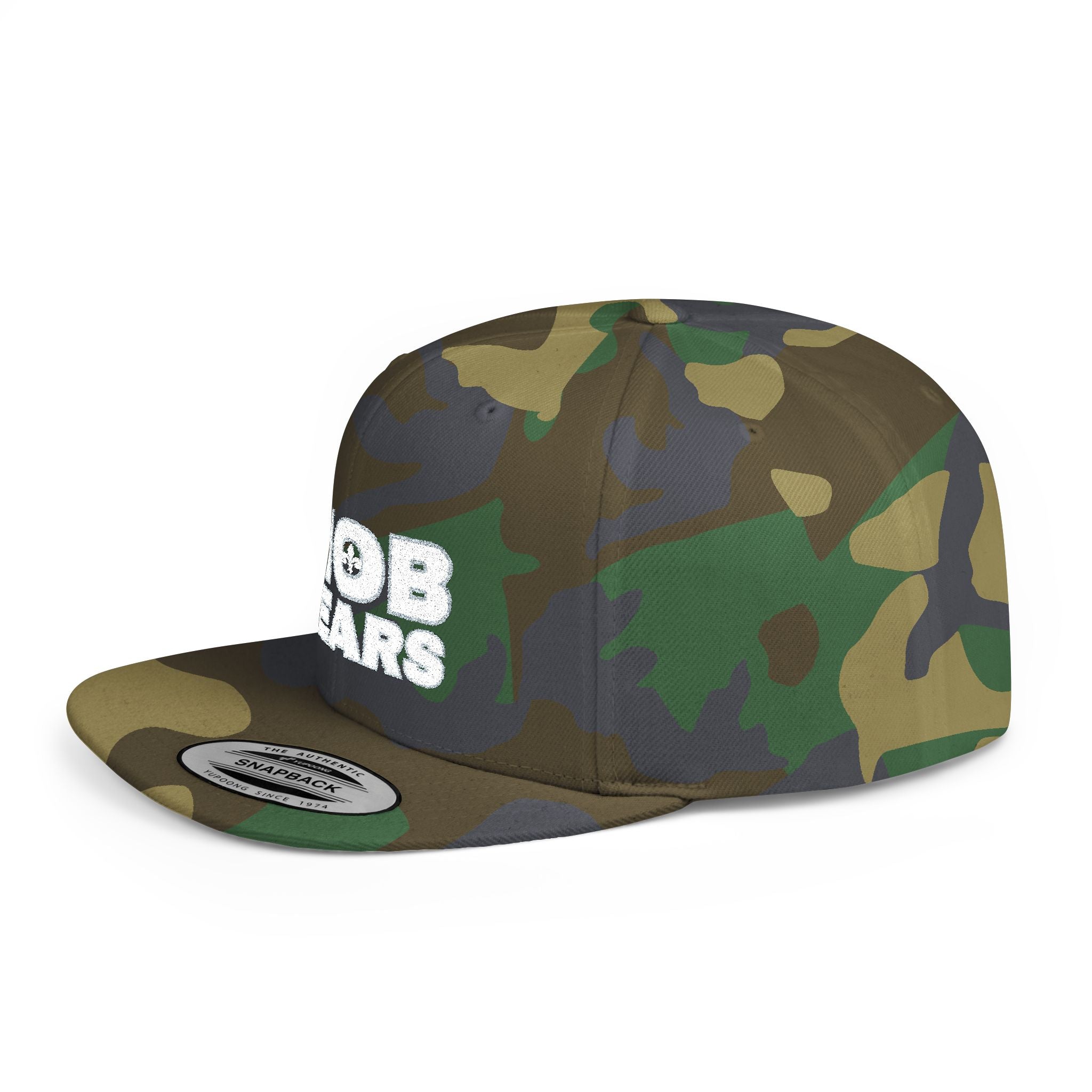 MOB Bears Flat Bill Snapback Hat