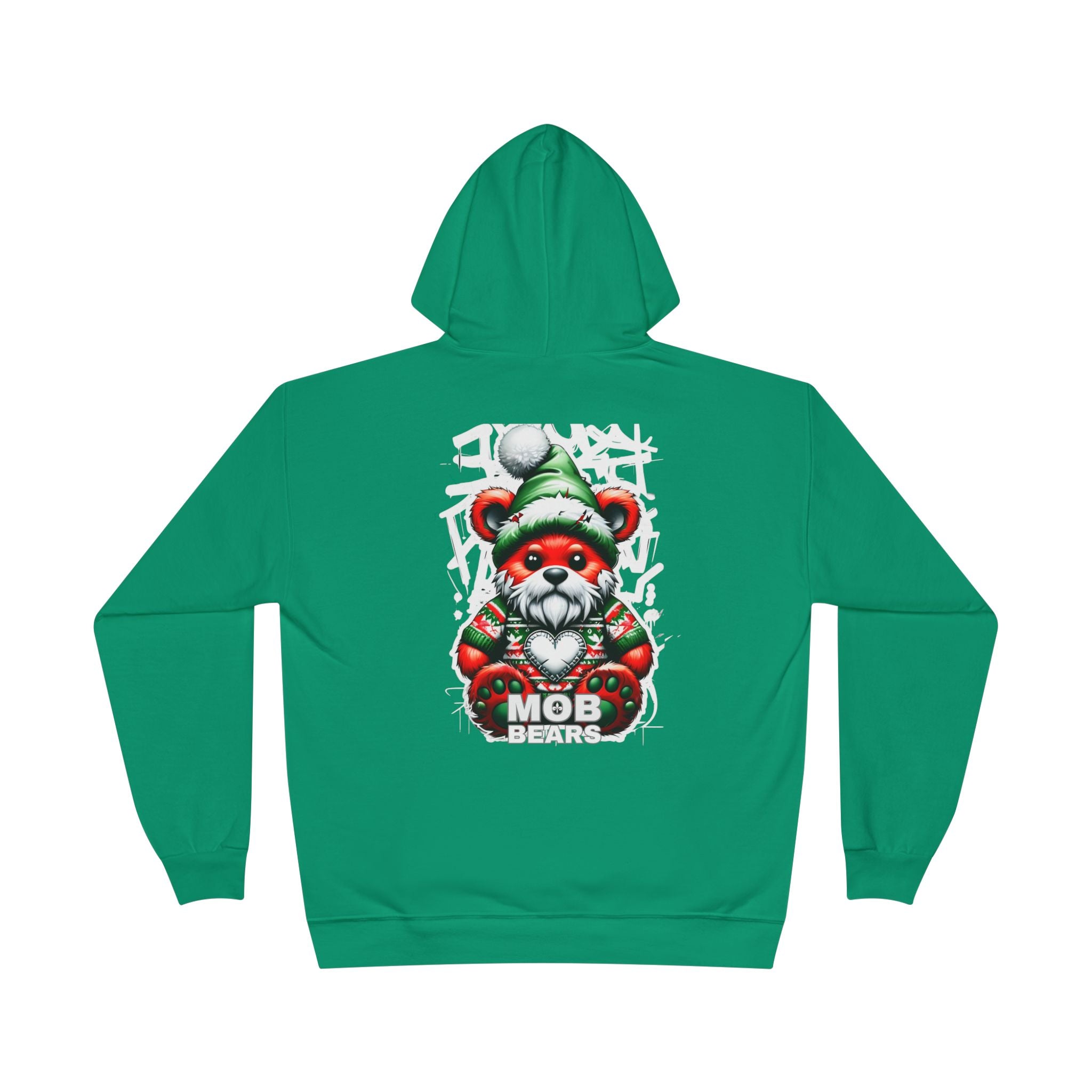 Ugly Sweater MOB Bear Hoodie — Holiday Bear Pullover