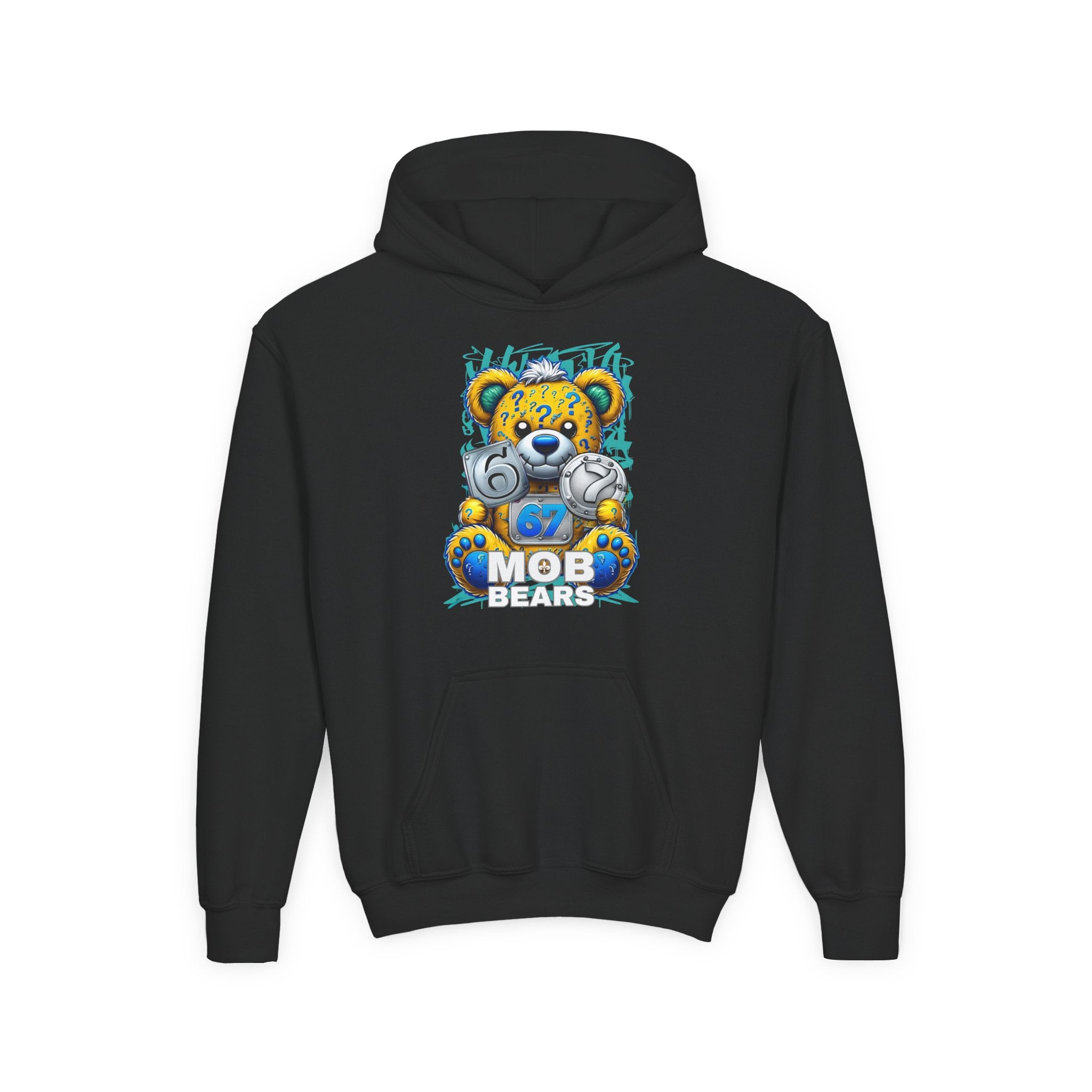 Six Seven MOB Bear - Kids Hoodie