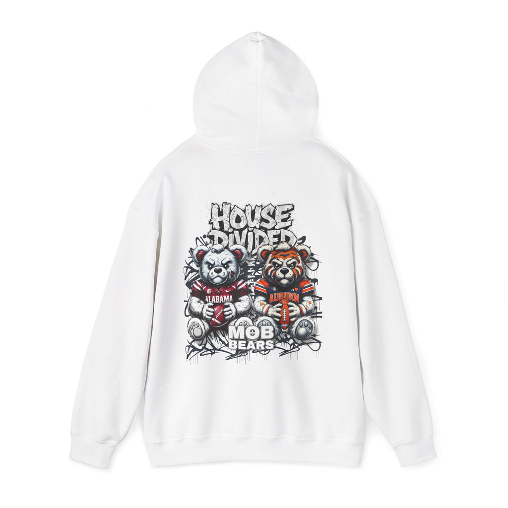 House Divided Football Hoodie — Alabama vs. Auburn Rivalry