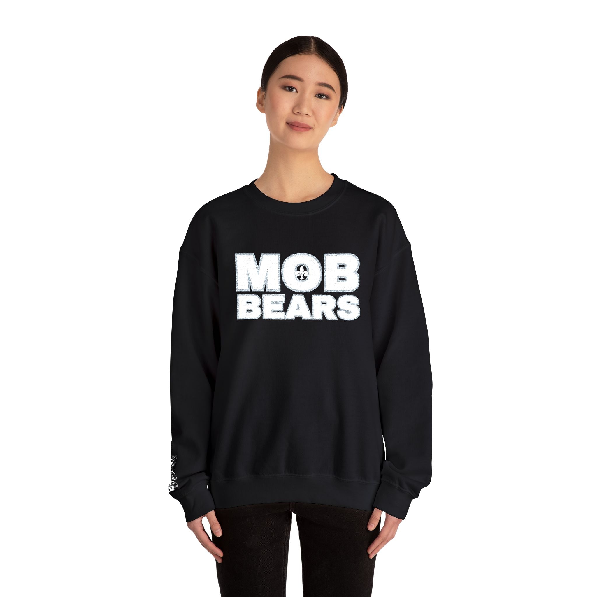 MOB Bears Logo Crewneck Sweatshirt