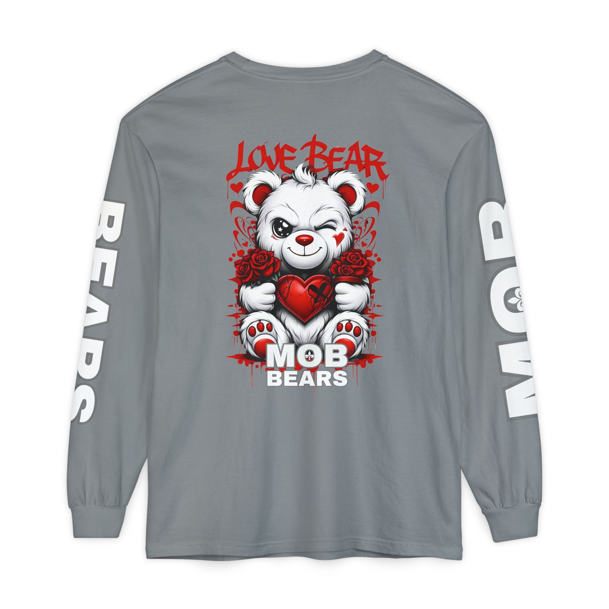 Casanova Love Bear Graphic Long Sleeve Tee