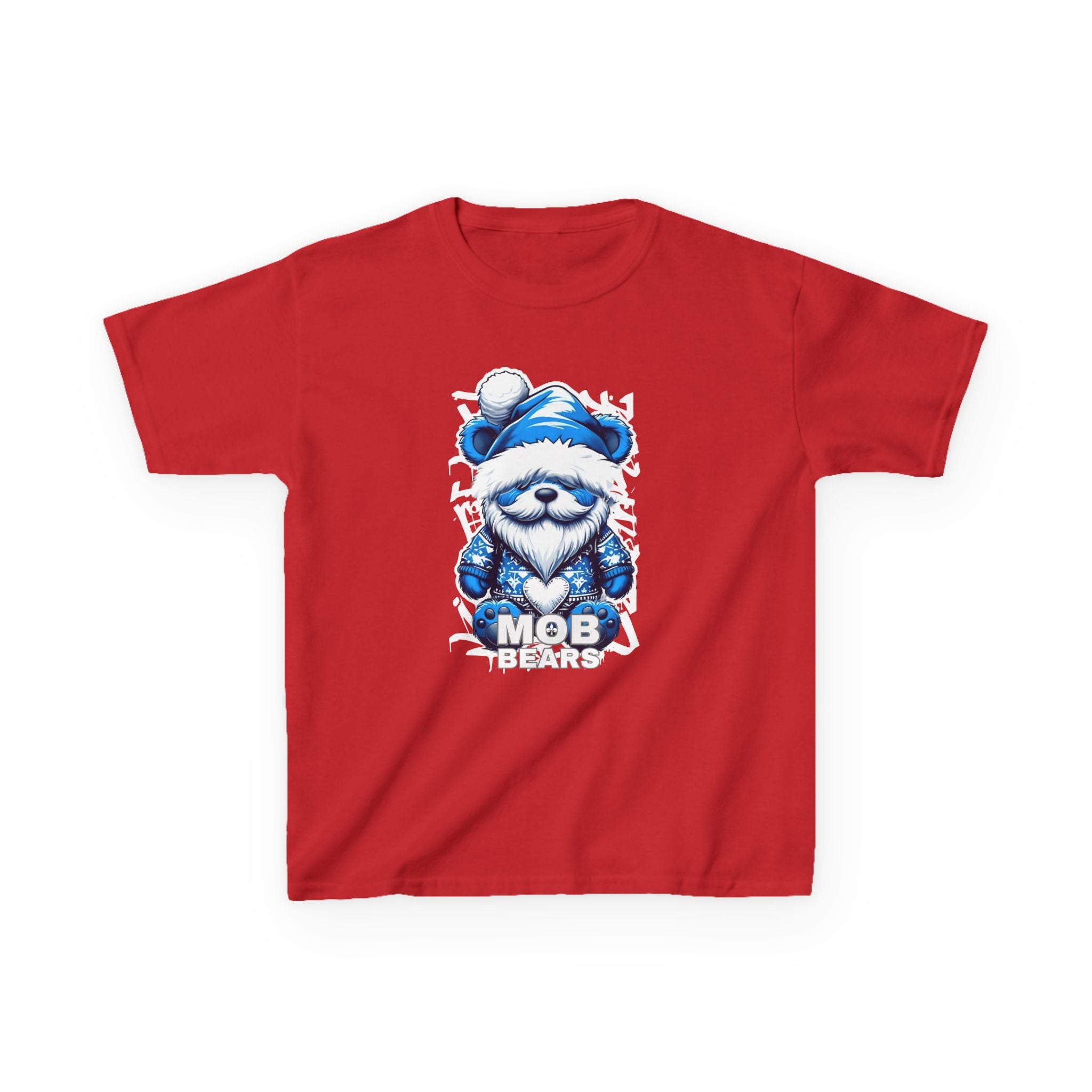 Christmas Gnome MOB Bears Kids Tee