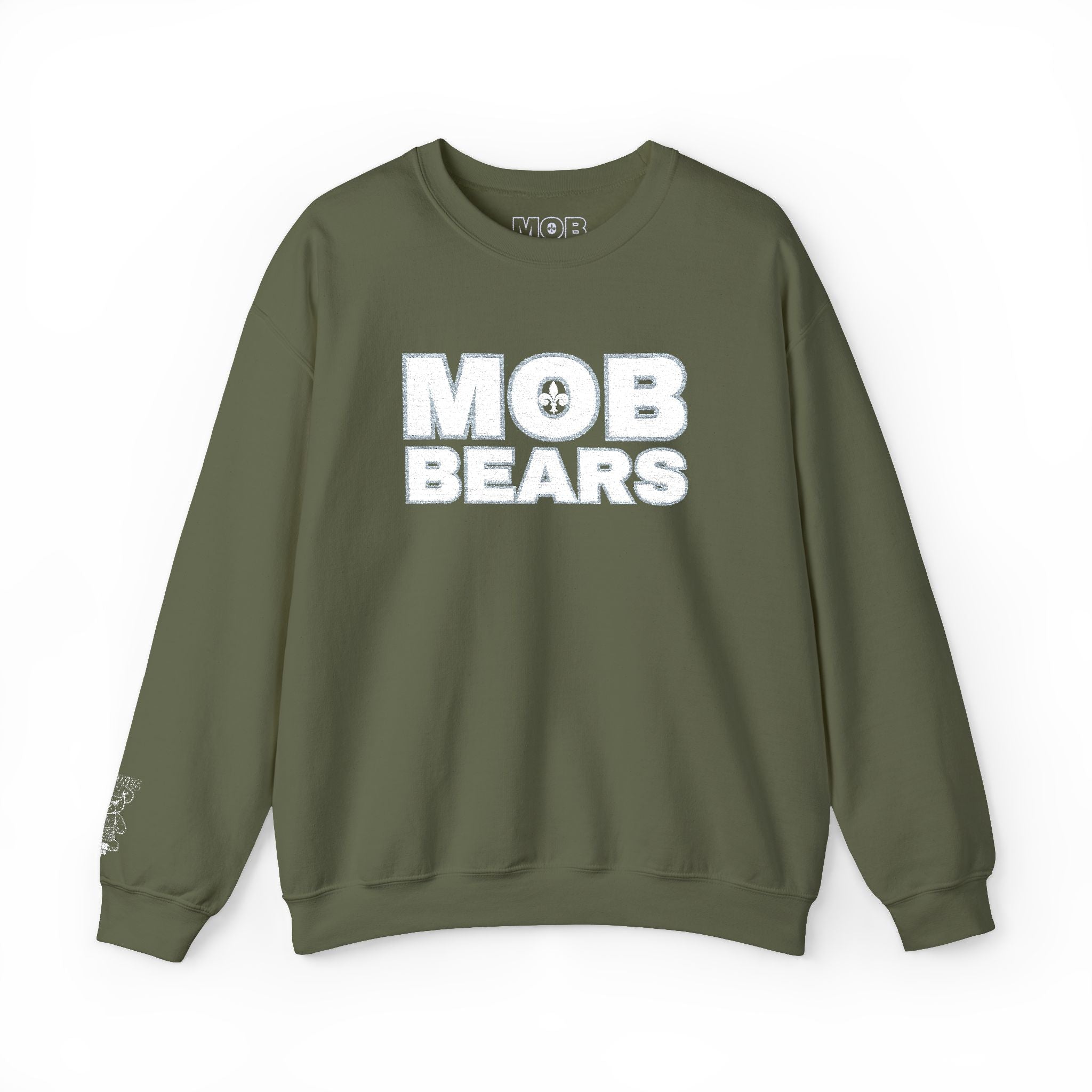MOB Bears Logo Crewneck Sweatshirt