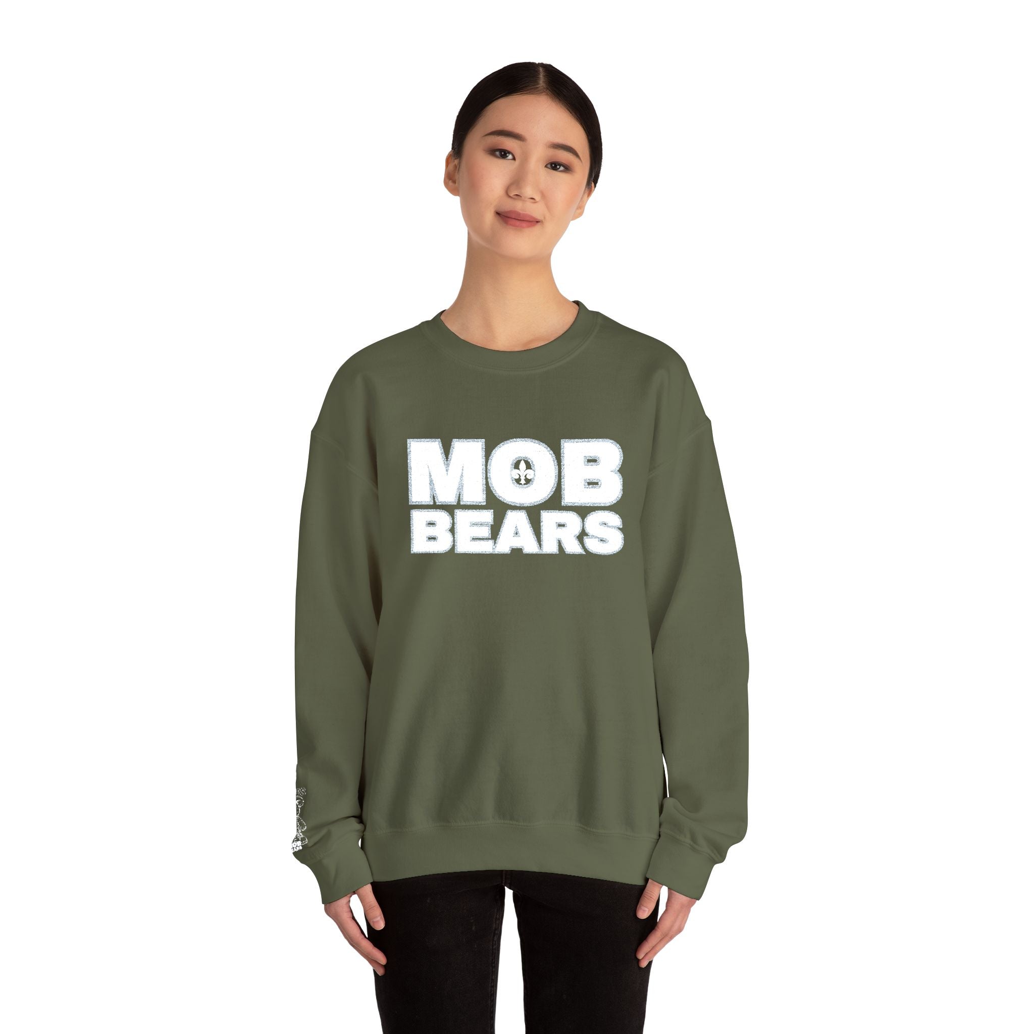MOB Bears Logo Crewneck Sweatshirt