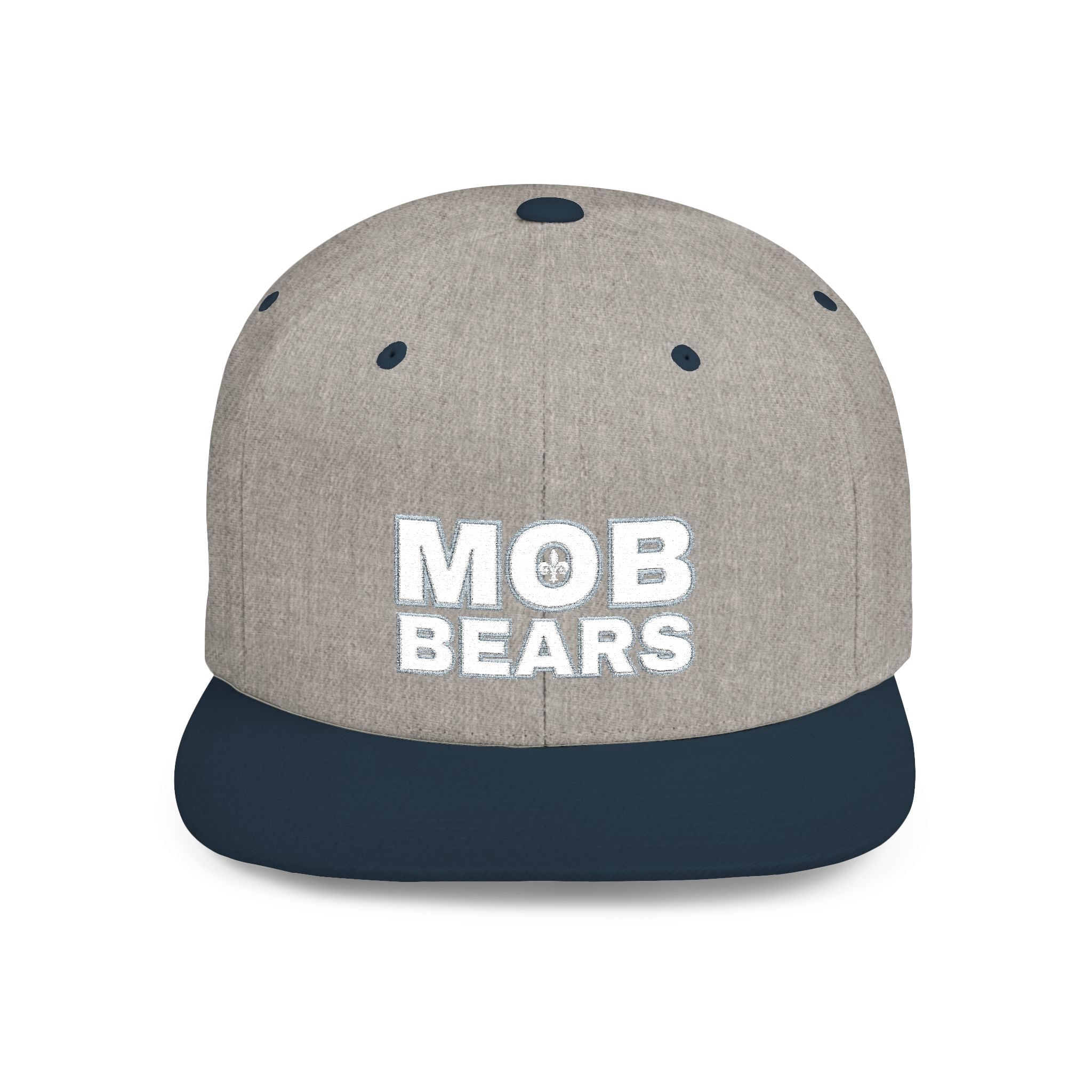 MOB Bears Flat Bill Snapback Hat