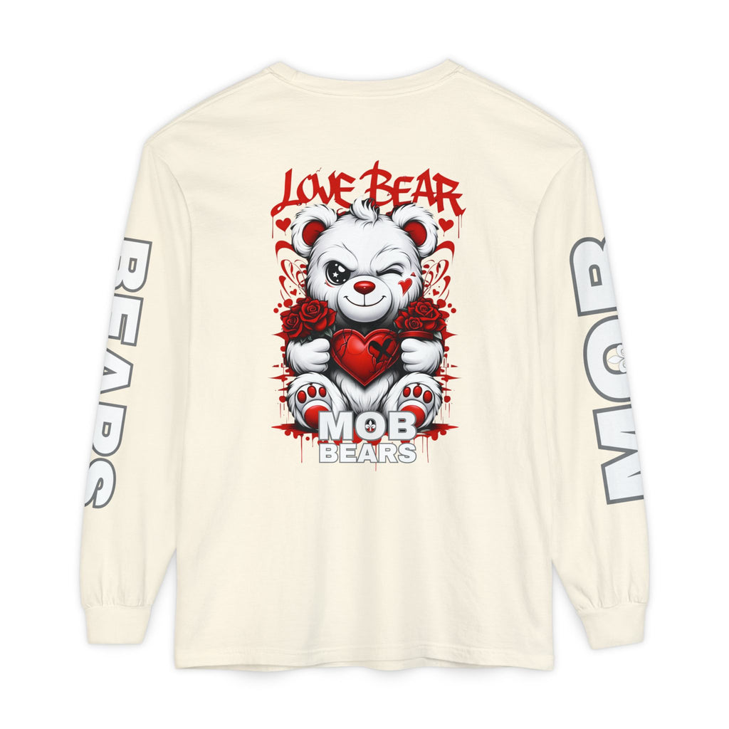 Casanova Love Bear Graphic Long Sleeve Tee