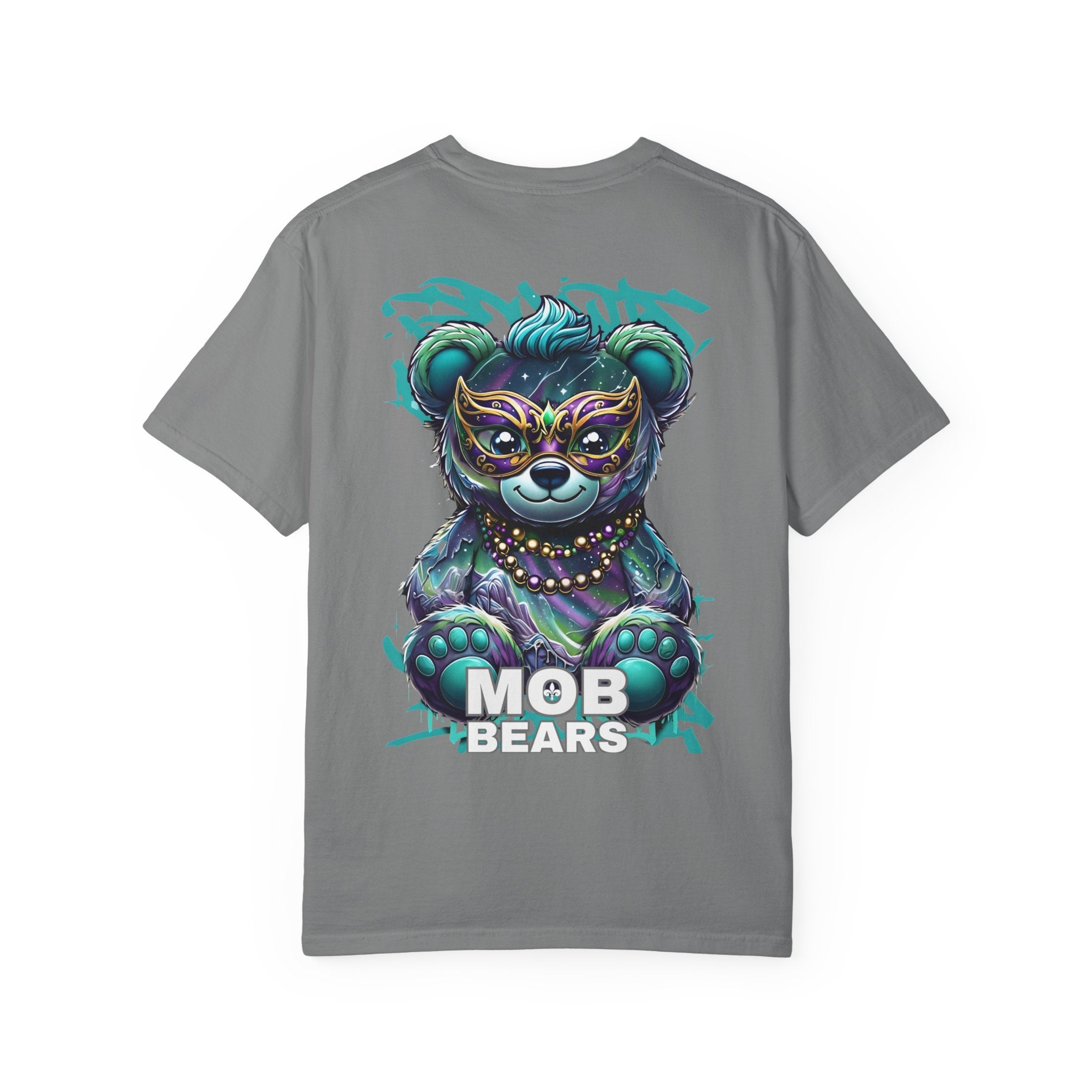 Mardi Gras 2026 MOB Bears Comfort Colors Tee