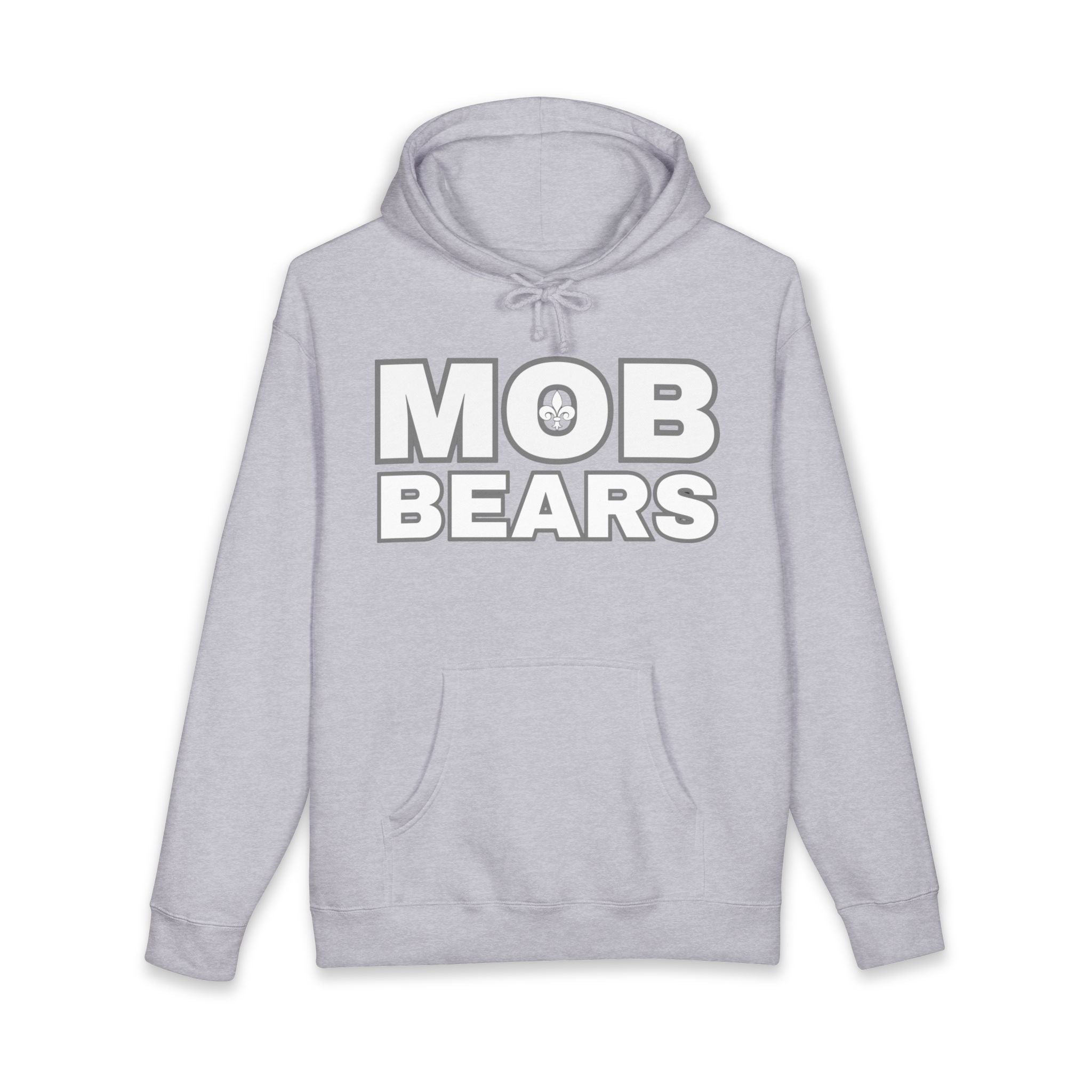Mob Bears Hoodie — Retro Bold Logo Pullover