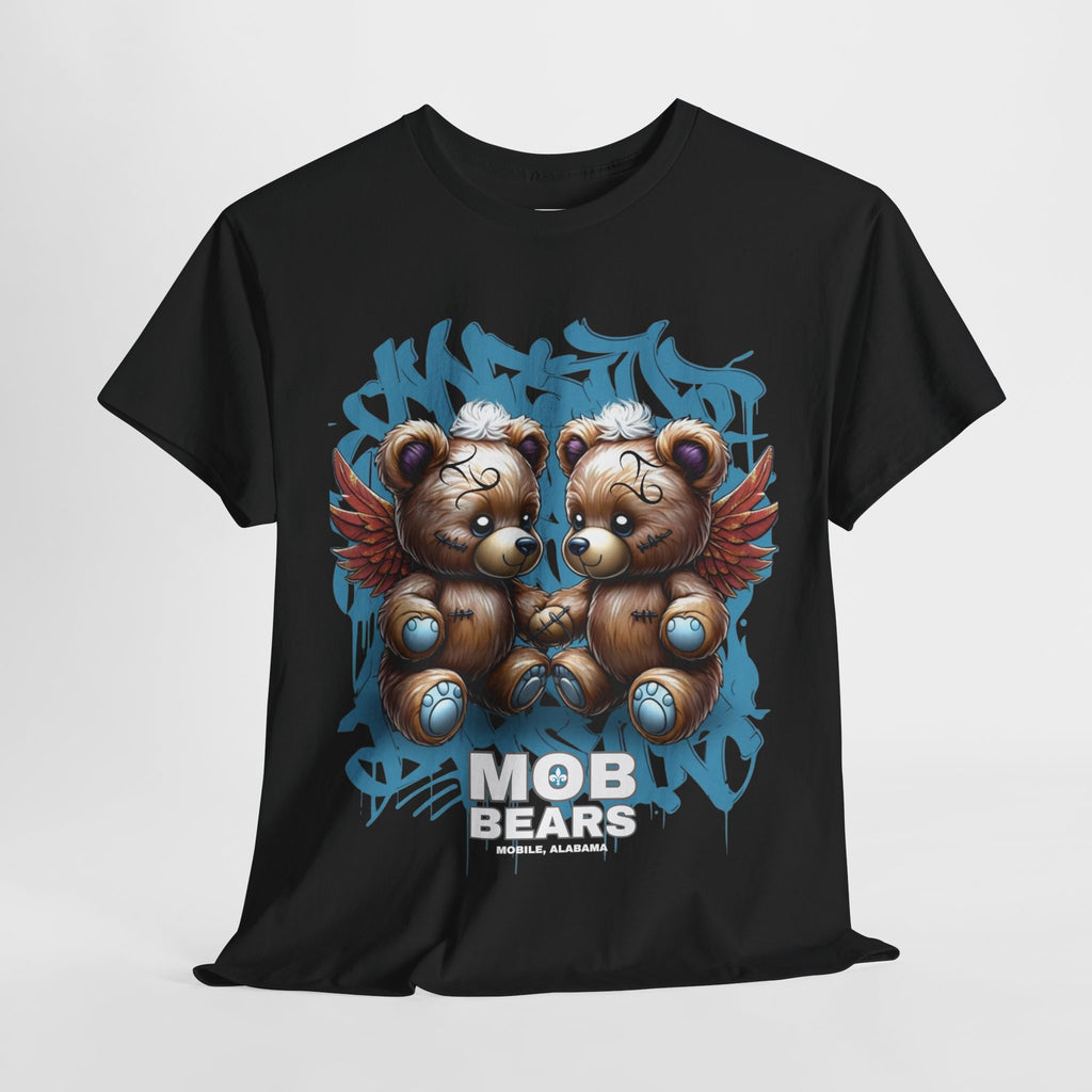 Gemini Zodiac Bear T-Shirt image 3