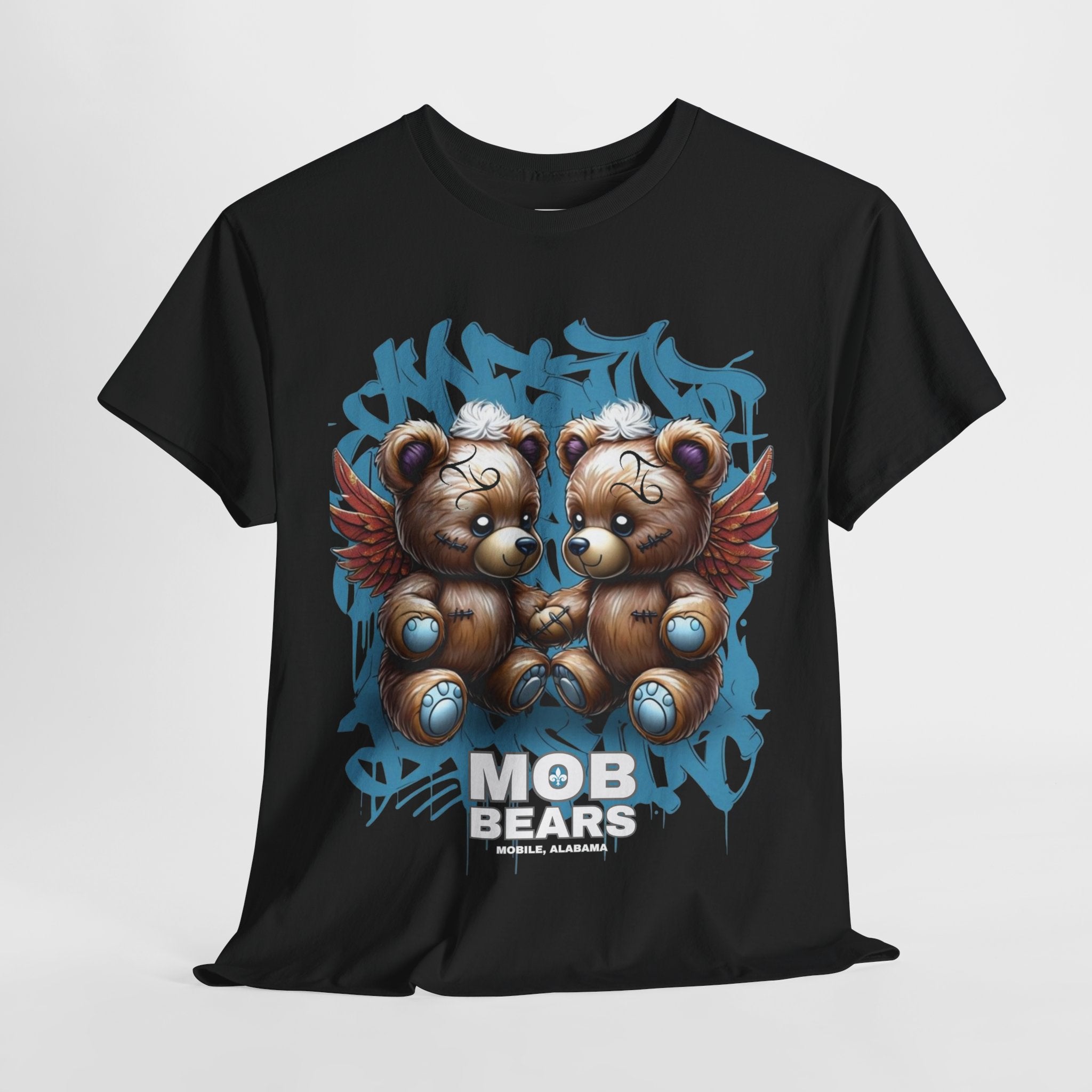 Gemini Zodiac Bear T-Shirt image 3