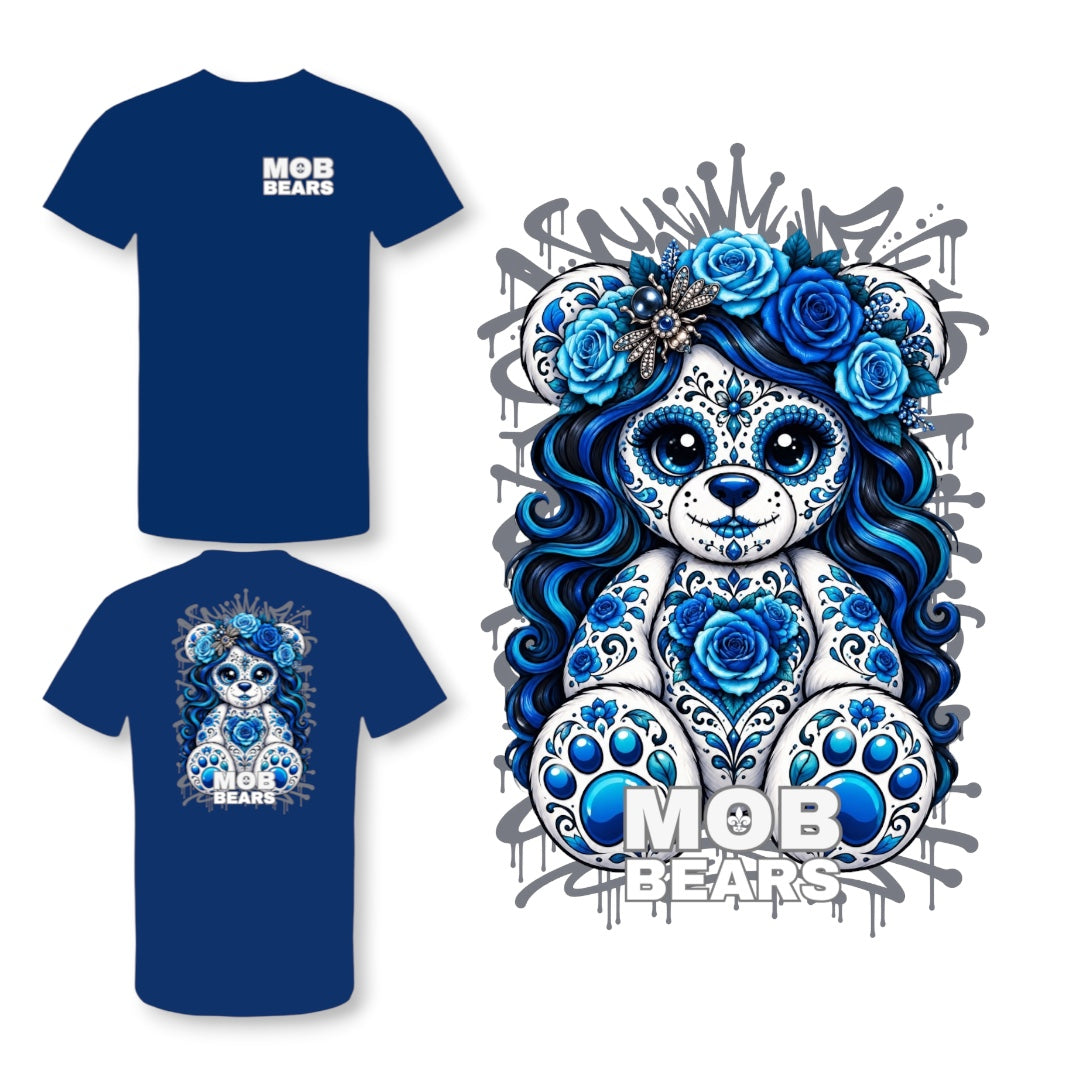 Sugar Floral MOB Bears Tee