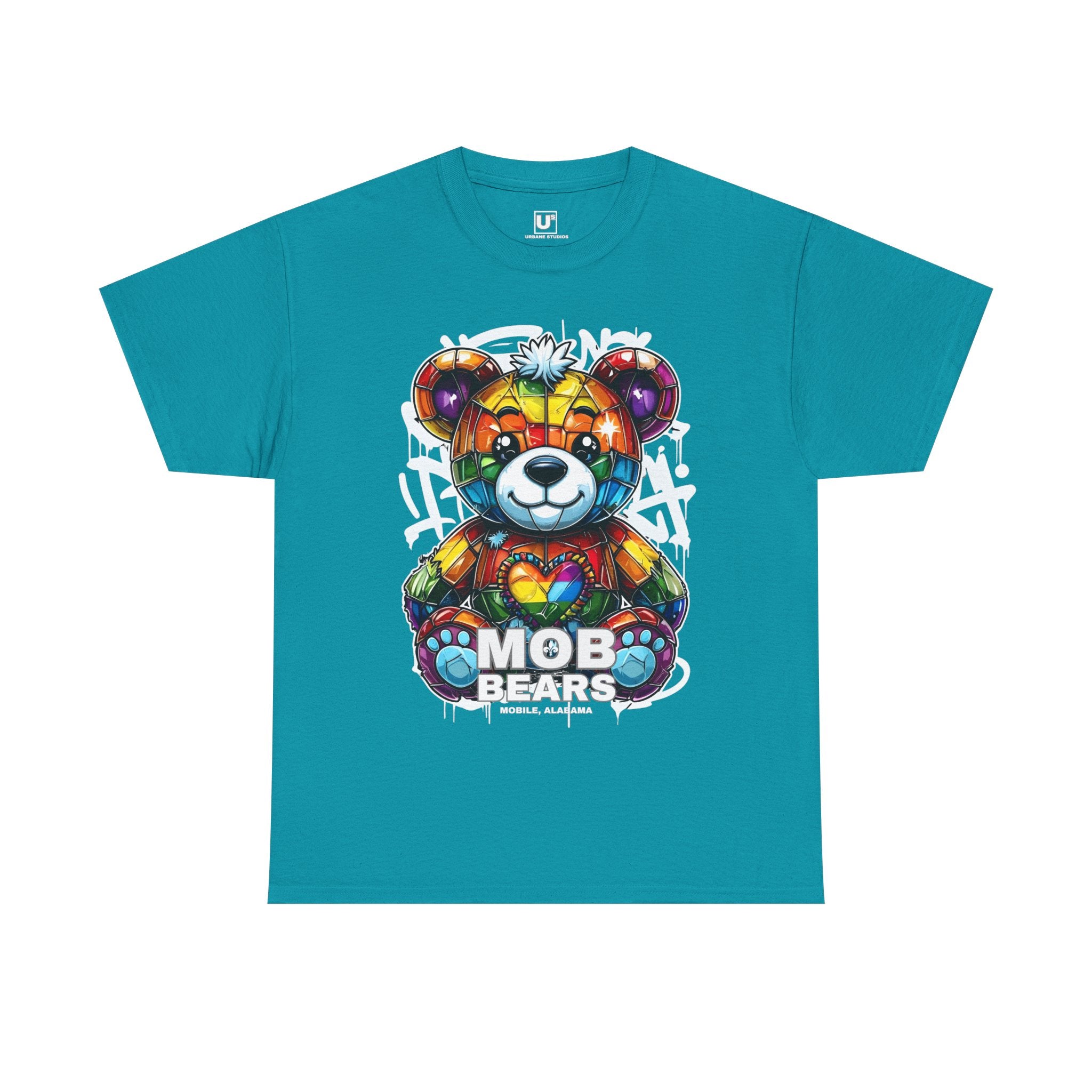 Ally Bear of the MOB Bears - Front Print